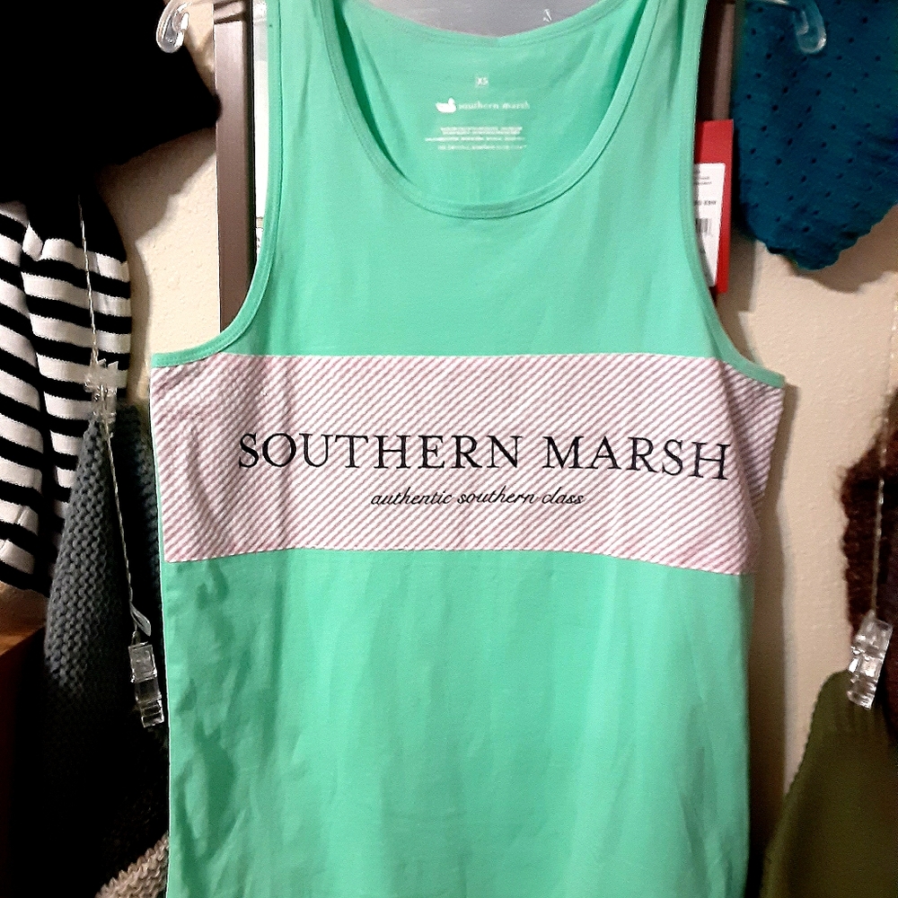 ♣️5/$35♠️NWT Southern Marsh Tank Top